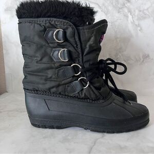 Vintage Sorel x Kaufman Canada Nylon Snow Waterproof Boots
